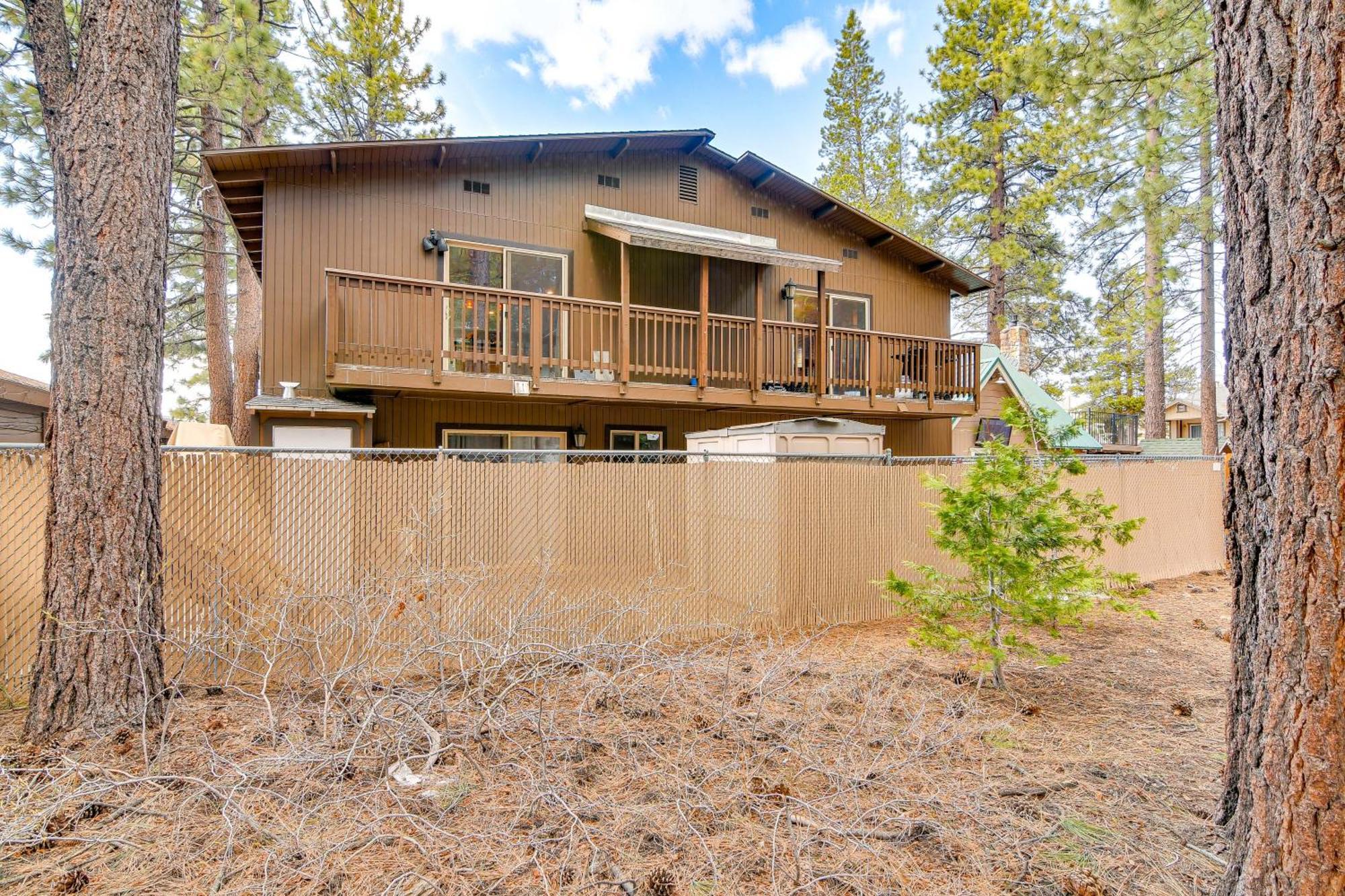 South Lake Tahoe Townhome, 1 Mi To Ski Resort! Exteriör bild